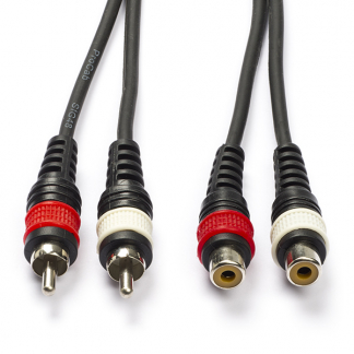 Procab Tulp verlengkabel | Procab | 5 meter (Stereo) CAB850/5 PB09270 K010302111