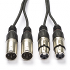 Procab XLR kabel (m/v) | Procab | 1.5 meter (Gebalanceerd, Stereo, 3-pins) CAB710/1.5 PB07305 K010307046