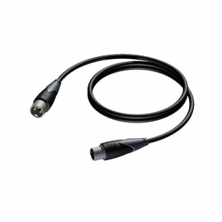 Procab XLR kabel (m/v) | Procab | CLA901 | 0.5 meter (Gebalanceerd, Stereo, 3-pins) PB80097 K010412065 - 1