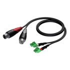 Procab XLR naar terminal block | Procab | CLA835 | 3 meter (Gebalanceerd, Stereo, 3-pins) PB81475 K010411279 - 1
