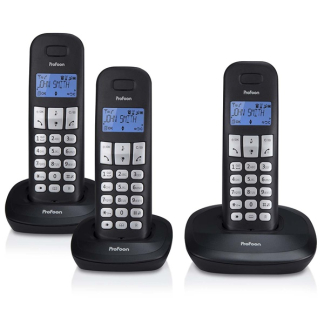 Profoon DECT telefoon | Profoon | PDX-1130 | 3 stuks (Uitbreidbaar, Tot 50 nummers opslaan) PDX-1130 K170406172 - 1