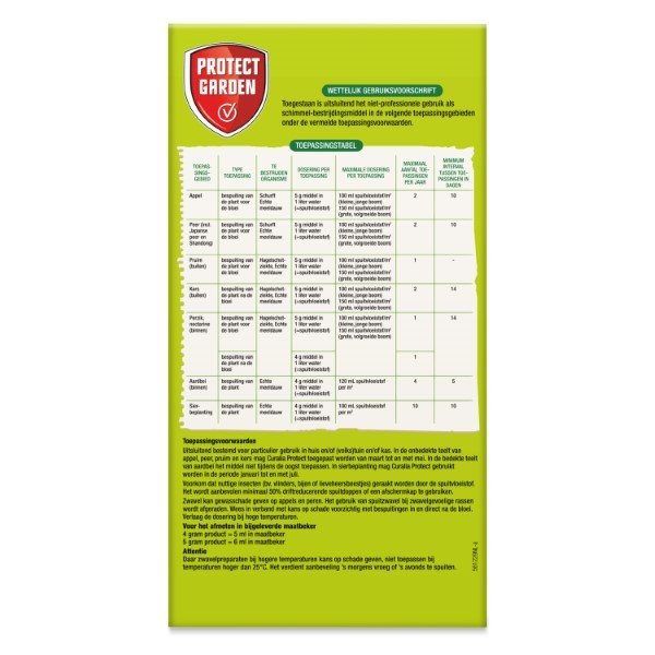 Protect Garden Curalia Protect tegen schimmels | Protect Garden | 200 gram (Concentraat, Ook tegen schurft) 86601753 K170115814 - 4