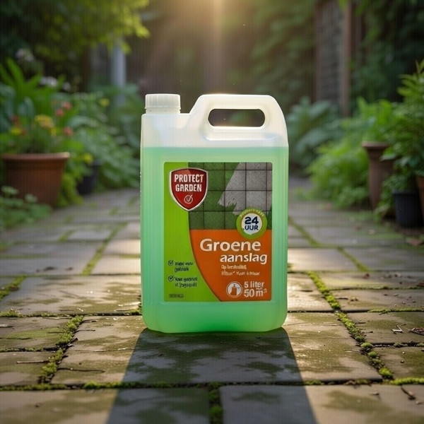Protect Garden Groene aanslag verwijderaar | Protect Garden | Flitser Kant & Klaar | 50 m² (Gebruiksklaar, 5 liter) 85500756 K170116294 - 3