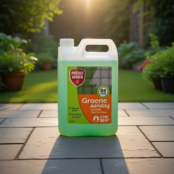 Protect Garden Groene aanslag verwijderaar | Protect Garden | Flitser Kant & Klaar | 50 m² (Gebruiksklaar, 5 liter) 85500756 K170116294 - 5