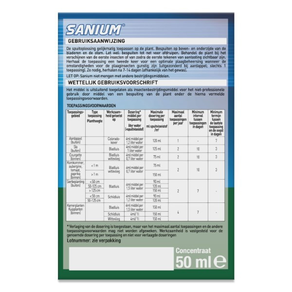 Protect Garden Insecten bestrijding | Protect Garden | Sanium | 50 ml (Concentraat) 86600935 K170501499 - 4
