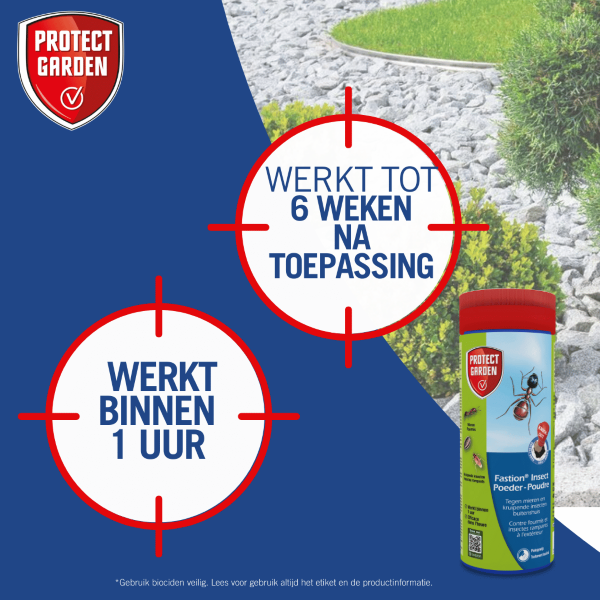Protect Garden Kakkerlakken bestrijding | Protect Garden | Fastion Insect | 400 gram (Poeder, Buiten)  B170116283 - 5