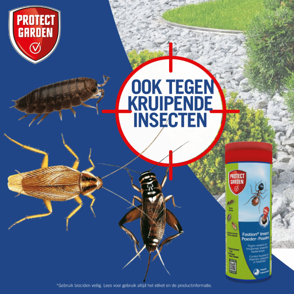 Protect Garden Kruipende insecten bestrijding | Protect Garden | Fastion Insect | 400 gram (Poeder, Buiten)  K170116283 - 6