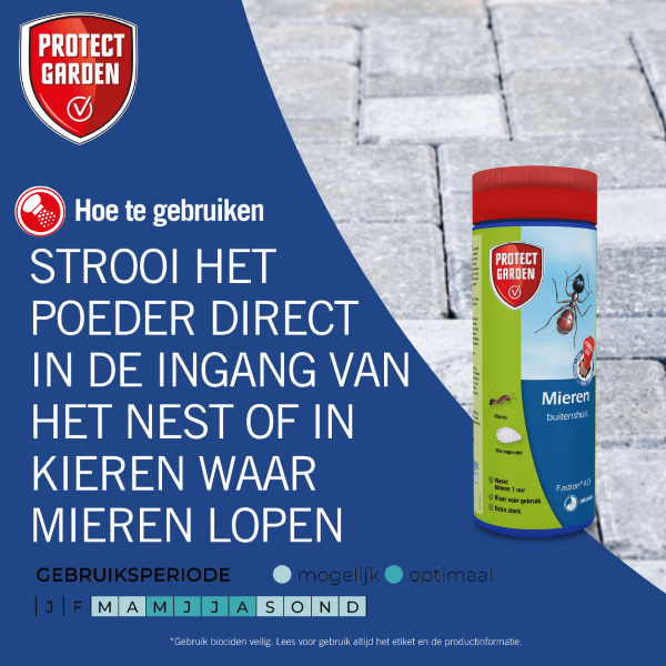 Protect Garden Mierenpoeder | Protect Garden | 400 gram | 5 stuks (Buiten)  V170111873 - 7