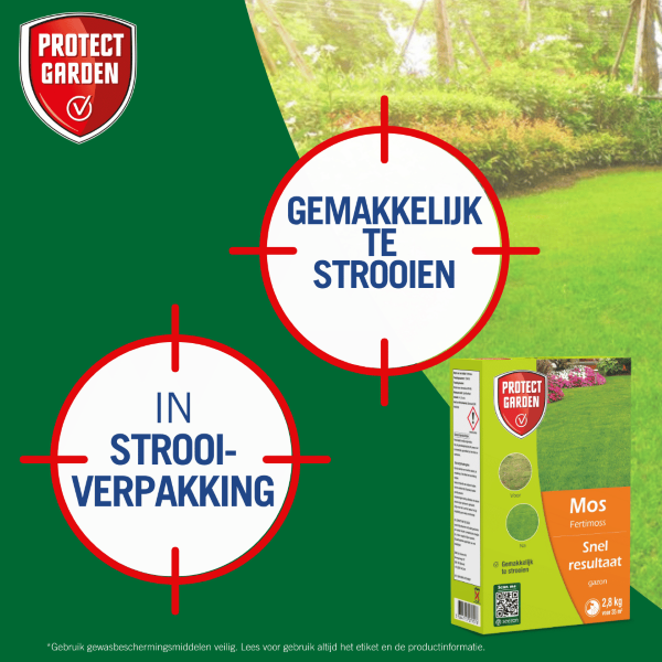 Protect Garden Mos verwijderaar gazon | Protect Garden | 35 m² (Strooidoos, 2.8 kg) 86601826 K170115816 - 7