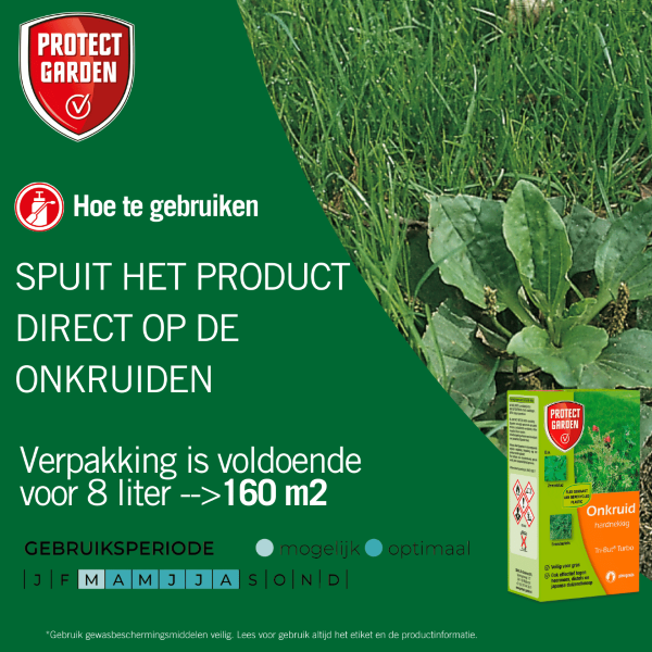 Protect Garden Onkruidverdelger Tri-But Turbo | Protect Garden | 160 m² (Concentraat, 100 ml) 80924356 86601307 K170115027 - 9