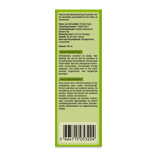 Protect Garden Onkruidverdelger Tri-But Turbo | Protect Garden | 480 m² (Concentraat, 300 ml)  V170115027 - 5