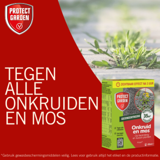 Protect Garden Onkruidverdelger en mos verwijderaar | Flitser | Protect Garden | 35 m² (Natuurlijk, Concentraat, 255 ml, 4 stuks)  V170115602 - 6