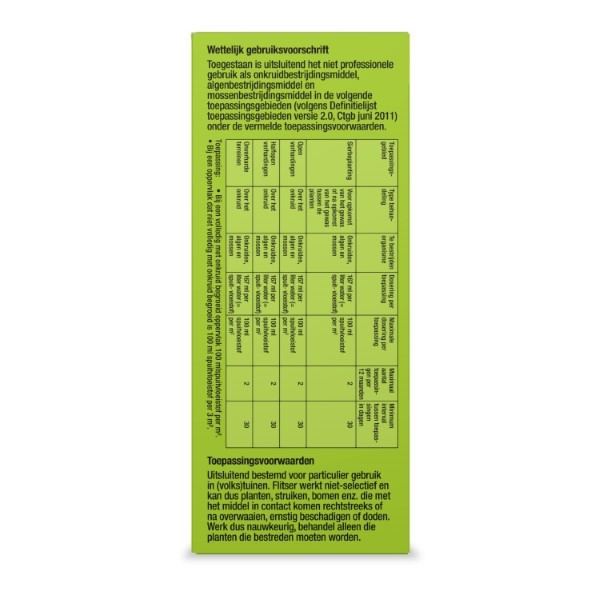 Protect Garden Onkruidverdelger en mos verwijderaar | Flitser | Protect Garden | 35 m² (Natuurlijk, Concentraat, 255 ml, 4 stuks)  V170115602 - 3