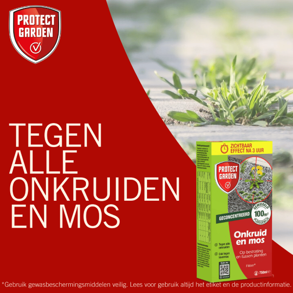 Protect Garden Onkruidverdelger en mos verwijderaar | Protect Garden | 100m² (Concentraat, 750 ml) 86601200 K170115604 - 6