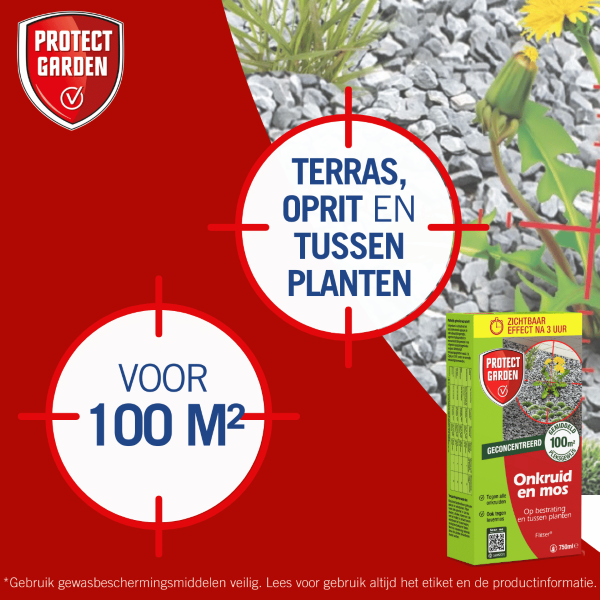 Protect Garden Onkruidverdelger en mos verwijderaar | Protect Garden | 100m² (Concentraat, 750 ml) 86601200 K170115604 - 7
