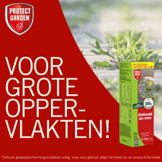 Protect Garden Onkruidverdelger en mos verwijderaar | Protect Garden | 200 m² (Natuurlijk, Concentraat, 450 ml) 86601080 K170505220 - 6
