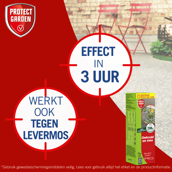 Protect Garden Onkruidverdelger en mos verwijderaar | Protect Garden | 35 m² (Concentraat, 255 ml) 86601198 K170115602 - 8