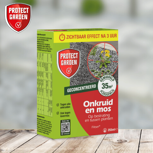 Protect Garden Onkruidverdelger en mos verwijderaar | Protect Garden | 35 m² (Concentraat, 255 ml) 86601198 K170115602 - 10