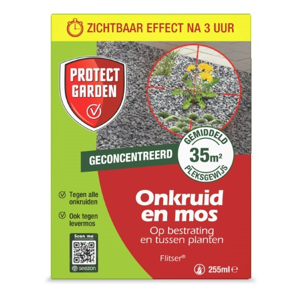 Protect Garden Onkruidverdelger en mos verwijderaar | Protect Garden | 35 m² (Concentraat, 255 ml) 86601198 K170115602 - 2