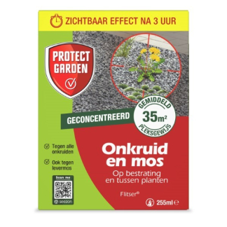 Protect Garden Onkruidverdelger en mos verwijderaar | Protect Garden | 35 m² (Concentraat, 255 ml) 86601198 K170115602 - 2