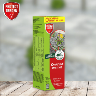 Protect Garden Onkruidverdelger en mos verwijderaar | Protect Garden | 400 m² (Natuurlijk, Concentraat, 900 ml) 86601080 K170505221 - 10