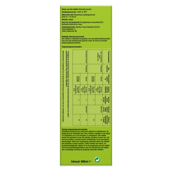 Protect Garden Onkruidverdelger en mos verwijderaar | Protect Garden | 400 m² (Natuurlijk, Concentraat, 900 ml) 86601080 K170505221 - 4
