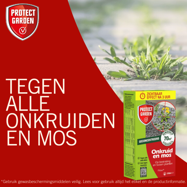 Protect Garden Onkruidverdelger en mos verwijderaar | Protect Garden | 70 m² (Concentraat, 510 ml) 86601199 K170115603 - 6