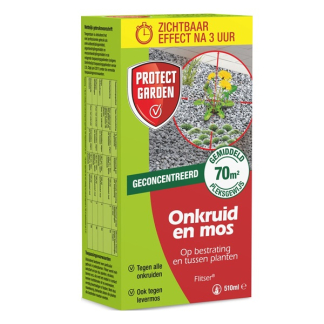 Protect Garden Onkruidverdelger en mos verwijderaar | Protect Garden | 70 m² (Concentraat, 510 ml) 86601199 K170115603 - 1