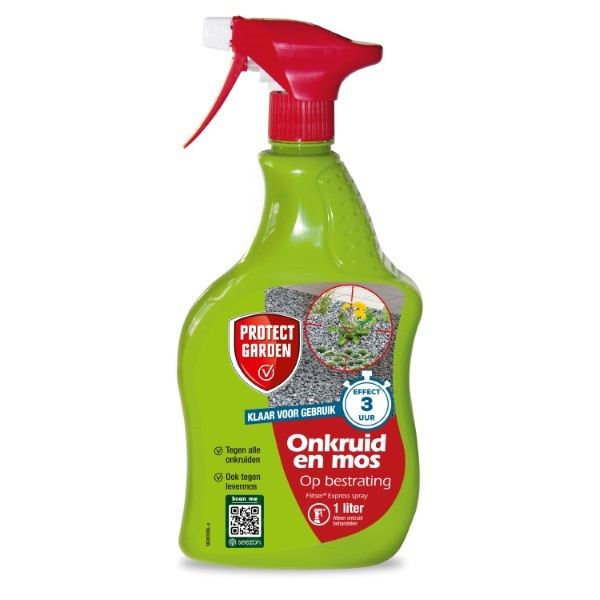 Protect Garden Onkruidverdelger en mos verwijderaar | Protect Garden | Flitser Express | 10 m² (Gebruiksklaar, 1 liter) 86601730 K170115600 - 2