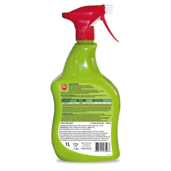 Protect Garden Onkruidverdelger en mos verwijderaar | Protect Garden | Flitser Express | 10 m² (Gebruiksklaar, 1 liter) 86601730 K170115600 - 3