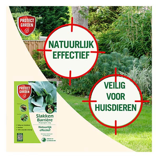 Protect Garden Slakken barrière | Protect Garden | 1.5 kg (Klei, Biologisch) 86601752 K170115838 - 5