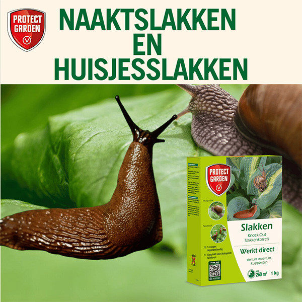 Protect Garden Slakkenkorrels | Protect Garden | 1 kg (Biologisch, 260 m²) 86601791 K170115835 - 6