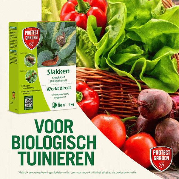 Protect Garden Slakkenkorrels | Protect Garden | 1 kg (Biologisch, 260 m²) 86601791 K170115835 - 8