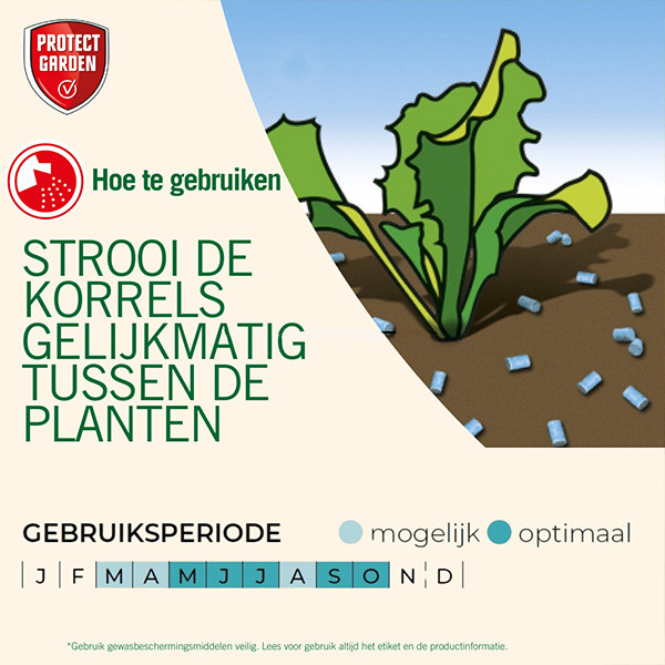 Protect Garden Slakkenkorrels | Protect Garden | 1 kg (Biologisch, 260 m²) 86601791 K170115835 - 9