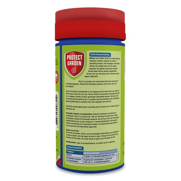 Protect Garden Vlooien poeder | Protect Garden | 250 gram (Kruipende insecten, Buiten) 86600297 B170115098 - 3