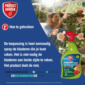 Protect Garden Witte vliegen spray | Protect Garden | Sanium | 1 liter (Gebruiksklaar)  A170116288 - 8