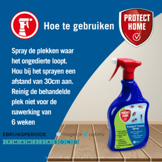 Protect Home Kruipende insecten spray | Protect Home | Fastion Insect | 1 liter (Gebruiksklaar)  K170116285 - 6