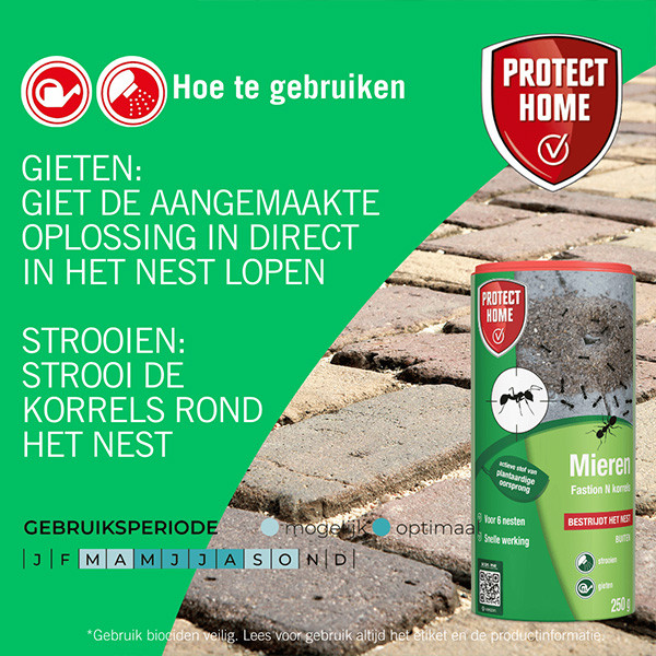 Protect Home Mierenkorrels | Protect Home | 250 gram (Buiten) 84943908 K170111864 - 6