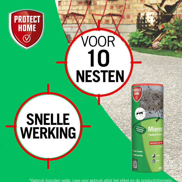 Protect Home Mierenkorrels | Protect Home | 400 gram (Buiten) 2411432 86601040 K170111865 - 5
