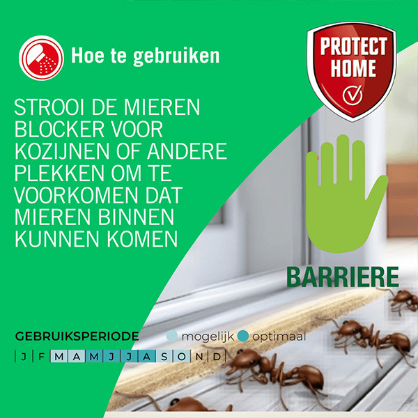 Protect Home Mierenpoeder | Protect Home | 200 gram (Blokkadepoeder) 86601758_NL K170115836 - 6