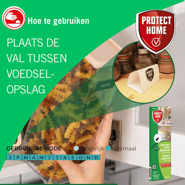 Protect Home Mottenval | Protect Home | Voedselmot | 3 stuks 81679224 K170115837 - 7