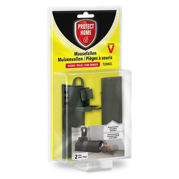 Protect Home Muizenval | Protect Home | Victor | 2 stuks (Kunststof) 2411444 K170111880 - 1