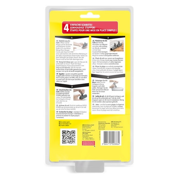 Protect Home Muizenval | Protect Home | Victor | 2 stuks (Kunststof) 2411444 K170111880 - 2