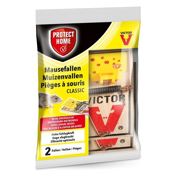 Protect Home Muizenval | Protect Home | Victor Classic | 2 stuks (Hout) 86600778 86601597 K170501401 - 3