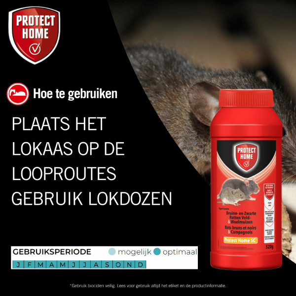 Protect Home Rattengif | Protect Home SC | Pasta (520 gram)  A170116287 - 6