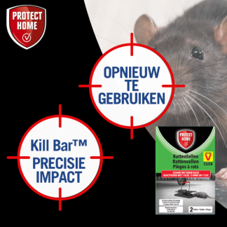 Protect Home Rattenvallen | Protect Home | Victor Click | 2 stuks (Kunststof) 86600781 K170501405 - 7
