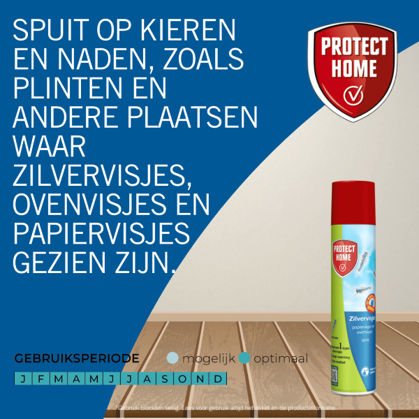 Protect Home Zilvervisjes spray | Protect Home | 400 ml 80033265 K170501408 - 5
