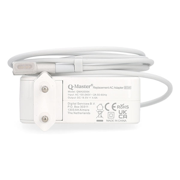 Q-Master Apple MagSafe oplader | Q-Master | 85W (MagSafe 1) PWR150APP85W K010214563 - 2