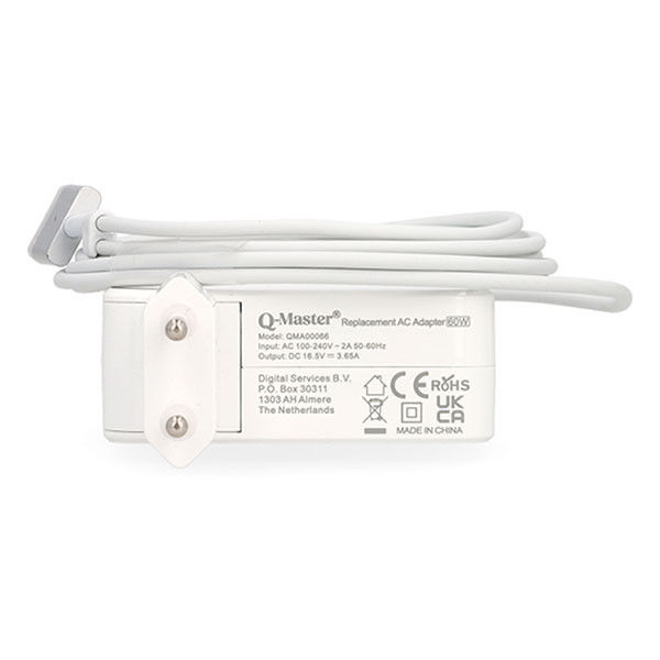 Q-Master Apple Magsafe oplader | Q-Master | 60W (Magsafe 2) PWR151APP65W K010214565 - 2