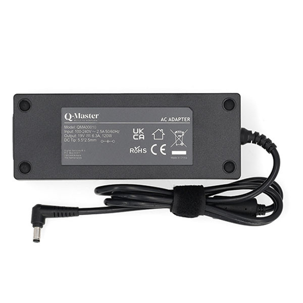 Q-Master Asus laptop oplader | Q-Master | 120W (5.5 x 2.5mm, Power Delivery, 6.32A) PWR105ASU120 K010214509 - 2